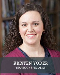 Headshot of School Annual Yearbook Sales Representative Kristen Yoder