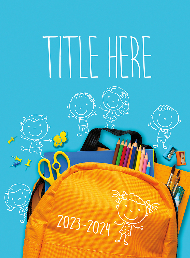 Pastel Arrows Pointing Right With Tan Background, Yearbook Cover 2007