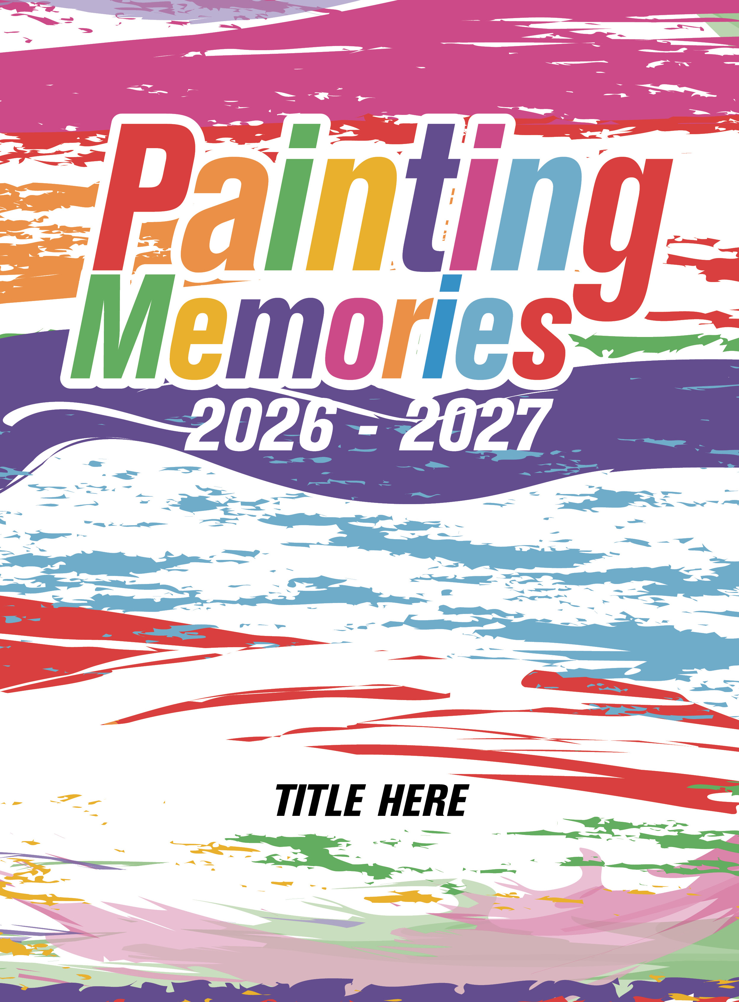Colorful Pop Art, Yearbook Cover 2005