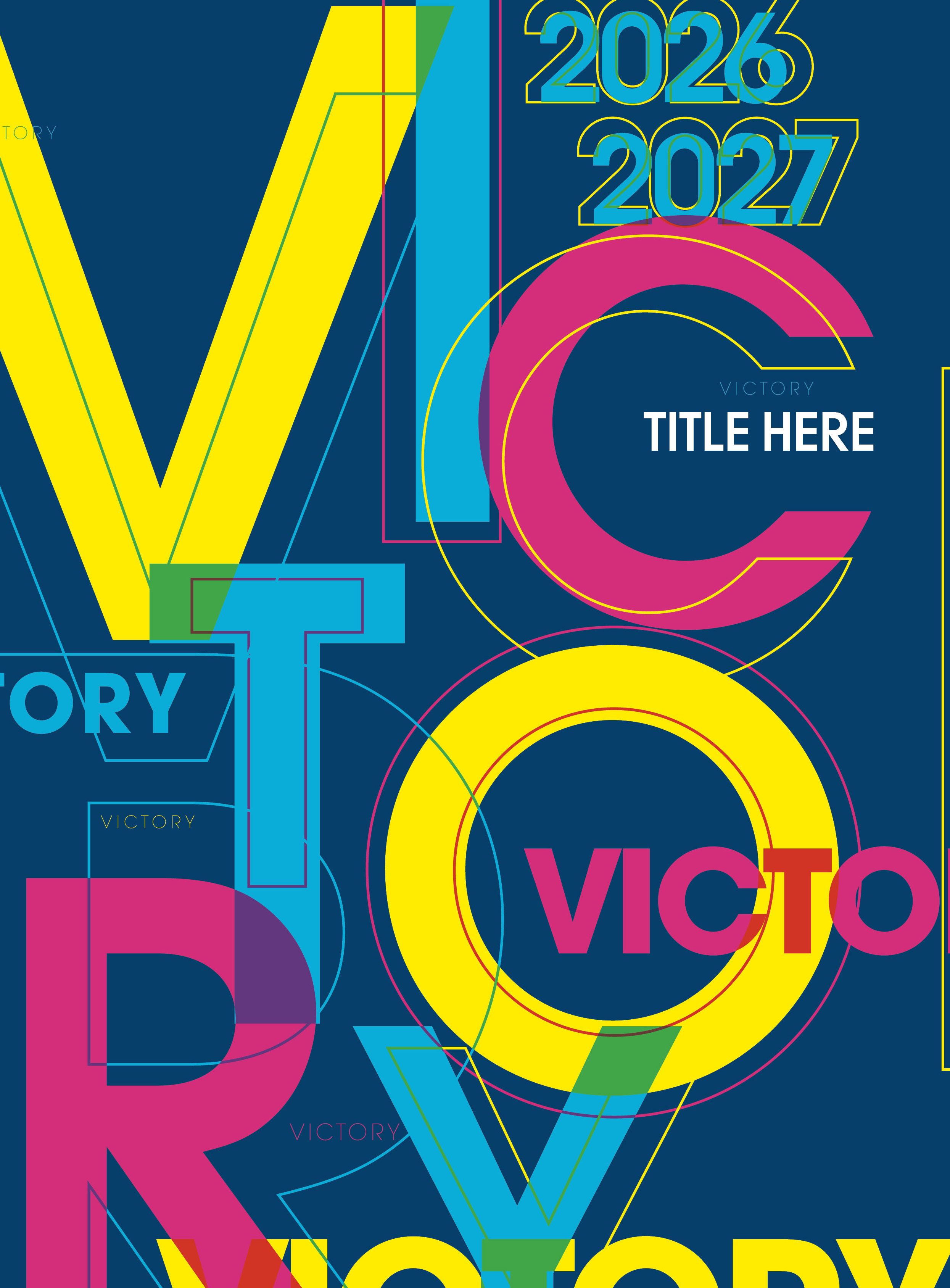 Pastel Arrows Pointing Right With Tan Background, Yearbook Cover 2007